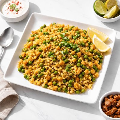 Chana mutter khichdi