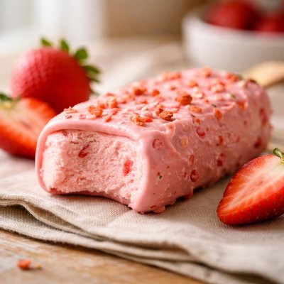 Chapmans strewberry ice cream bar