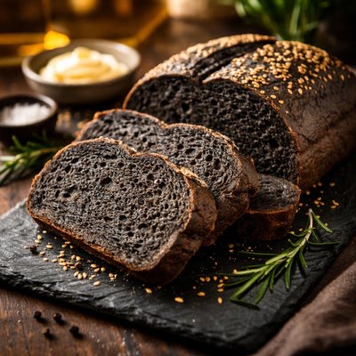 Charcoal bread