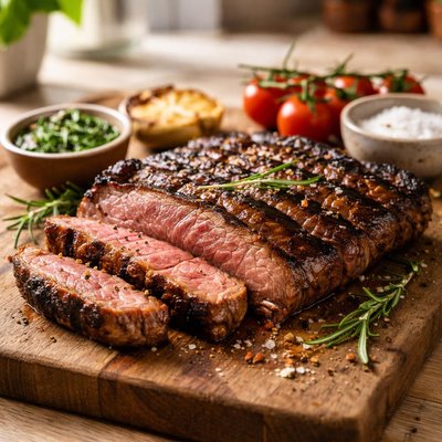 Chargrilled rump steak