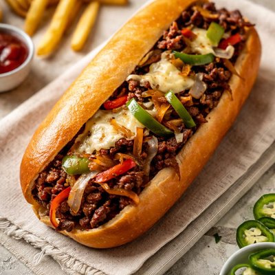 Charleys steak sandwich