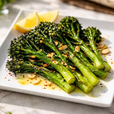 Charred broccolini