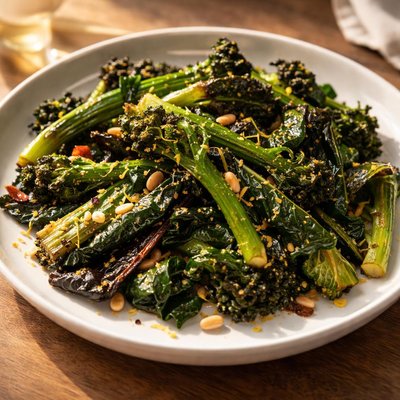 Charred greens