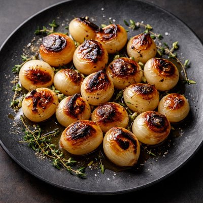 Charred pearl onions