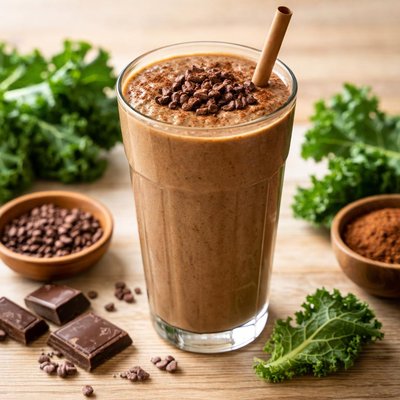 Chcoloate kale shake