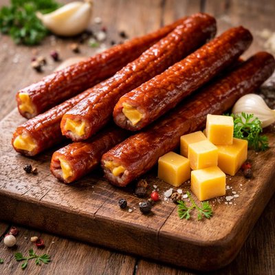 Cheddar beef sticks