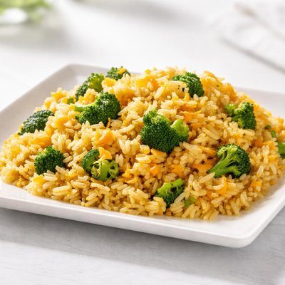 Cheddar broccoli rice a roni
