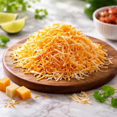 Cheddar cheese mexican blend
