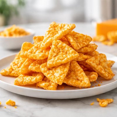 Cheddar cheese popcorners