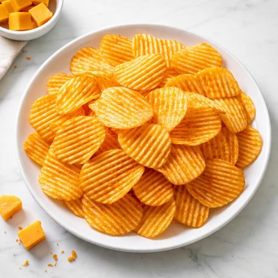 Cheddar cheese ruffles