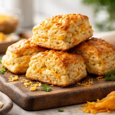 Cheddar cheese scone