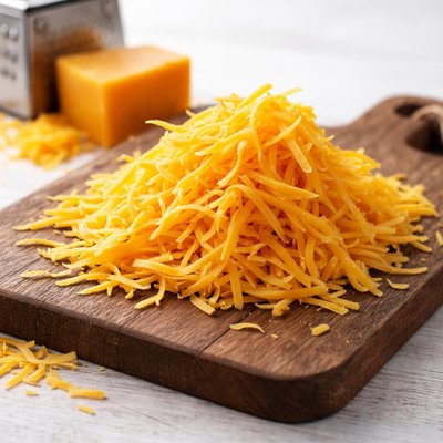 Cheddar cheese shreaded
