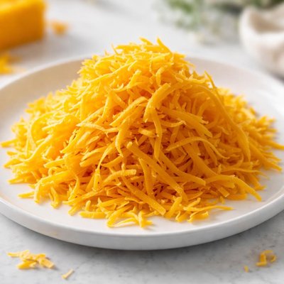 Cheddar cheese shredded