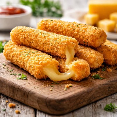 Cheddar cheese sticks