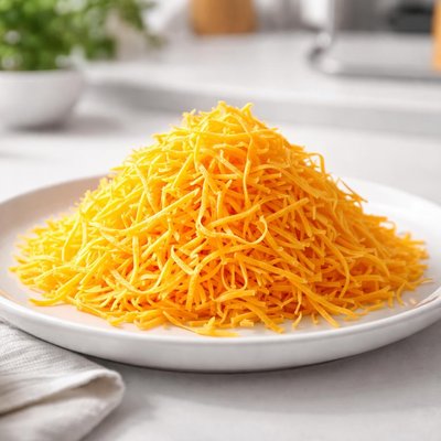 Cheddar finely shredded