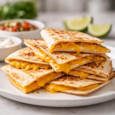 Cheddar quesadilla