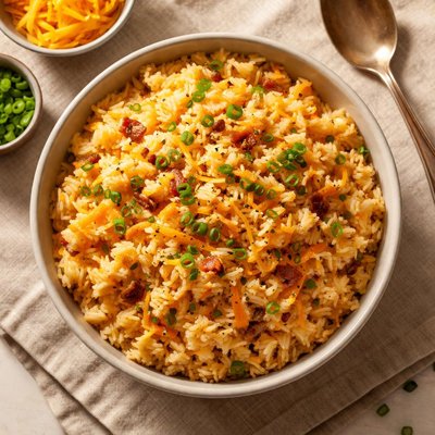 Cheddar rice