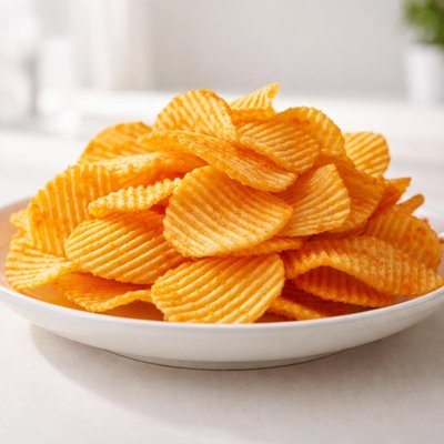 Cheddar ruffles