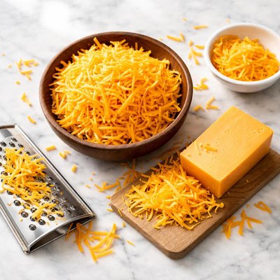 Cheddar shred cheese