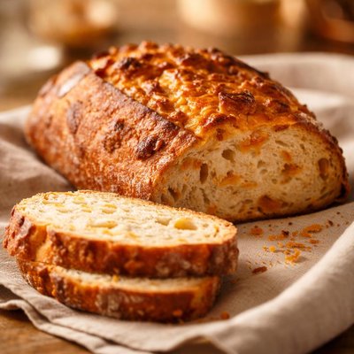 Cheddar sourdough bread