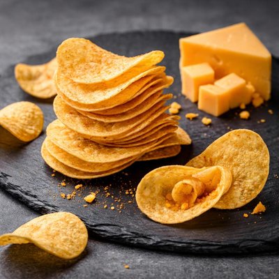 Chedder cheese pringles