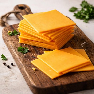 Cheedar cheese slice