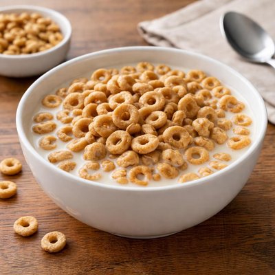 Cheerios and milk