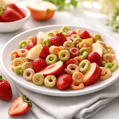 Cheerios veggie blend strawberry and apple