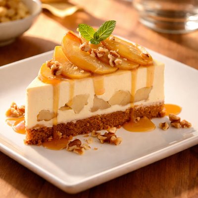Cheescake alla pera
