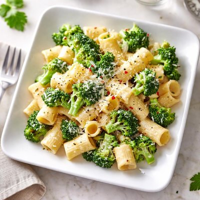 Cheese and broccoli pasta