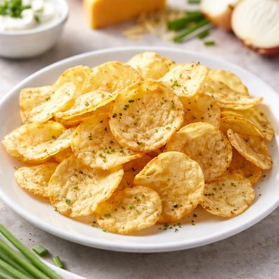 Cheese and onion crisps