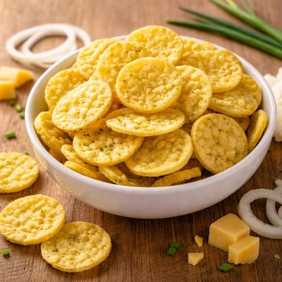 Cheese and onion discos