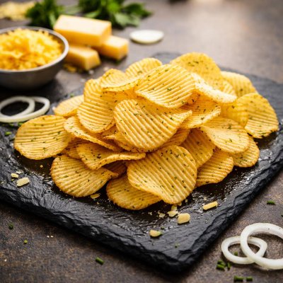 Cheese and onion snaktastic