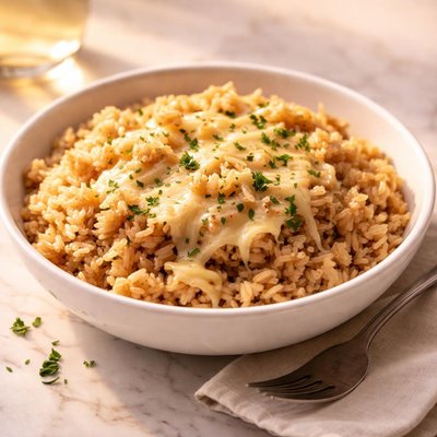 Cheese brown rice