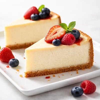 Cheese cake pieces