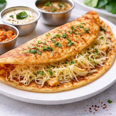 Cheese dosa