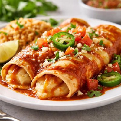 Cheese enchilada