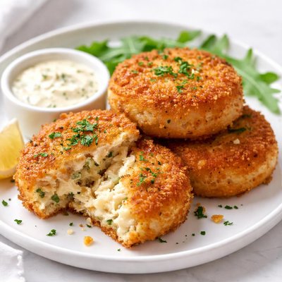 Cheese fishcake