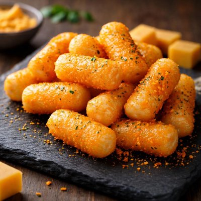 Cheese flavor rice cake