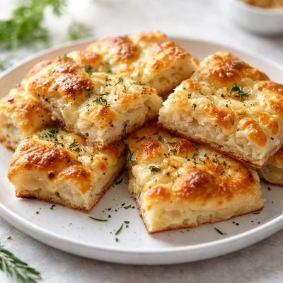 Cheese focaccia