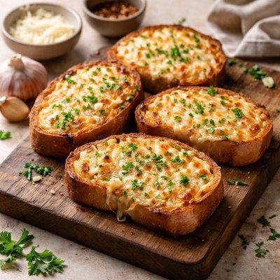 Cheese garlic toast