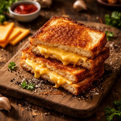 Cheese grill sandwich