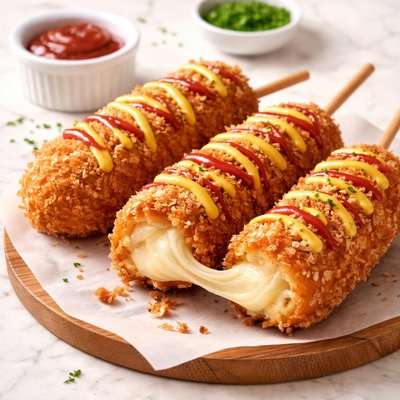 Cheese korean corndog