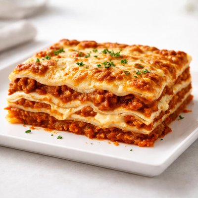 Cheese lasagne