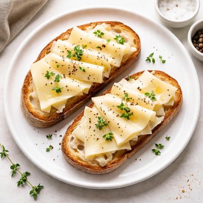 Cheese on sourdough