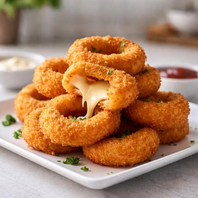 Cheese onion ring