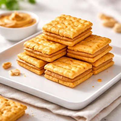 Cheese peanut butter crackers