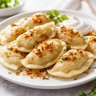Cheese pierogi