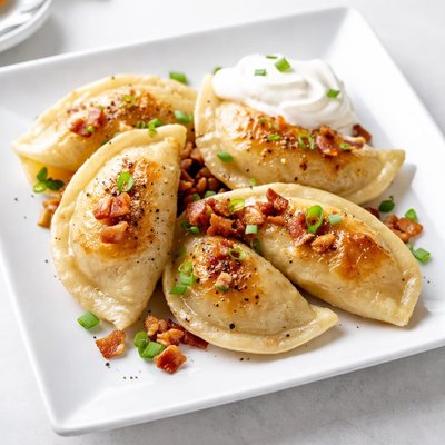 Cheese potato perogies