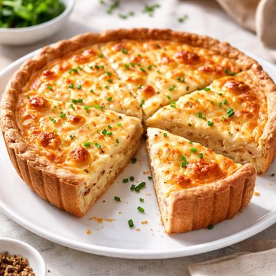 Cheese quiche